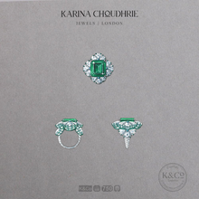 Load image into Gallery viewer, GREEN GODDESS RING