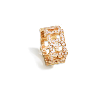 VITAMIN PINK DIAMOND PAVÉ - ROCK RING