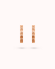 Load image into Gallery viewer, VITAMIN PINK RIBBON HOOPS - SMALL