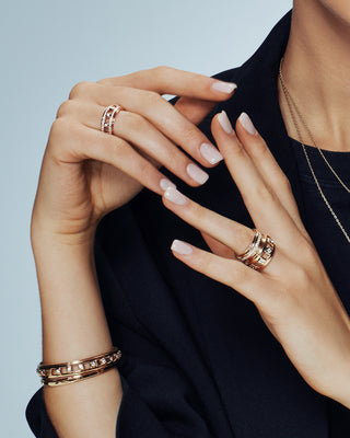 ICON STEPPING STONE RING - DIAMOND PAVÉD