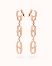 Load image into Gallery viewer, VITAMIN PINK 3-MOTIF DROP EARRINGS