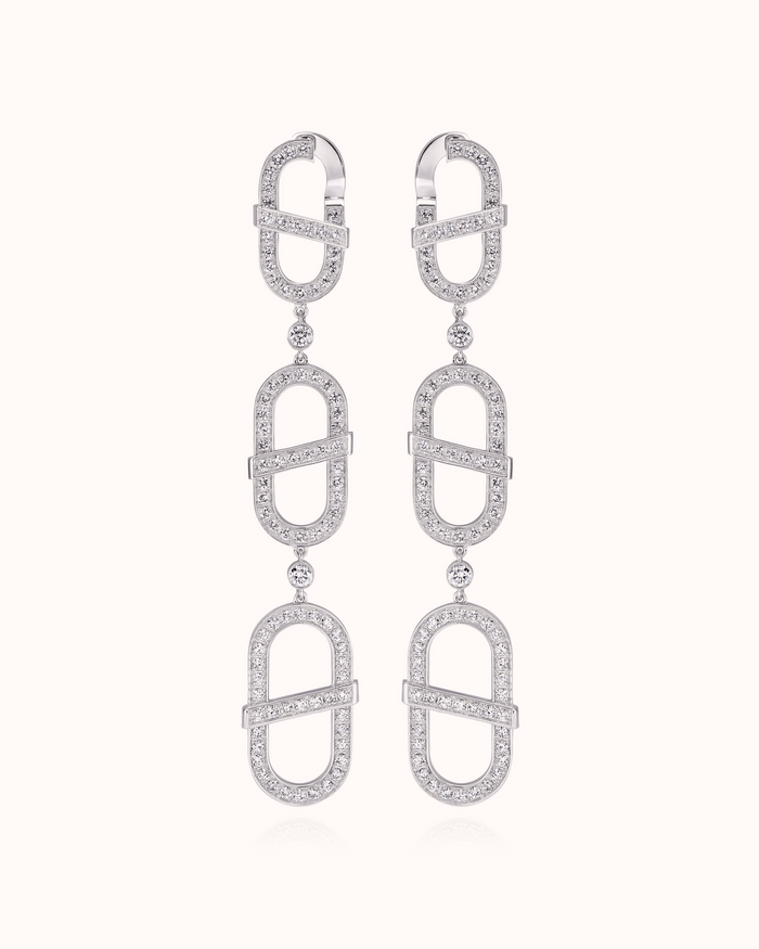 VITAMIN PINK 3-MOTIF EARRINGS