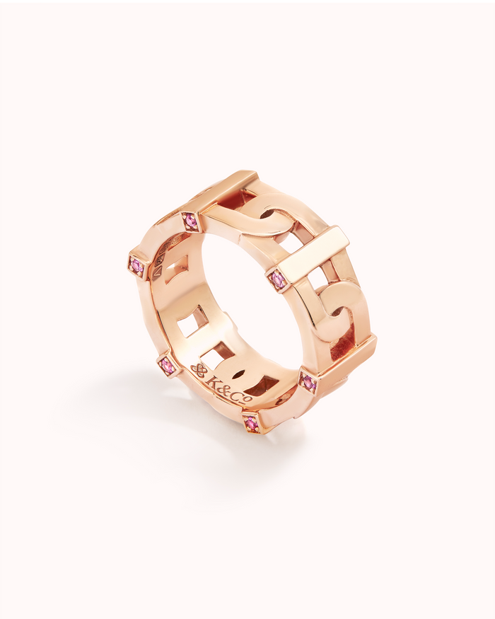 VITAMIN PINK BAND RING