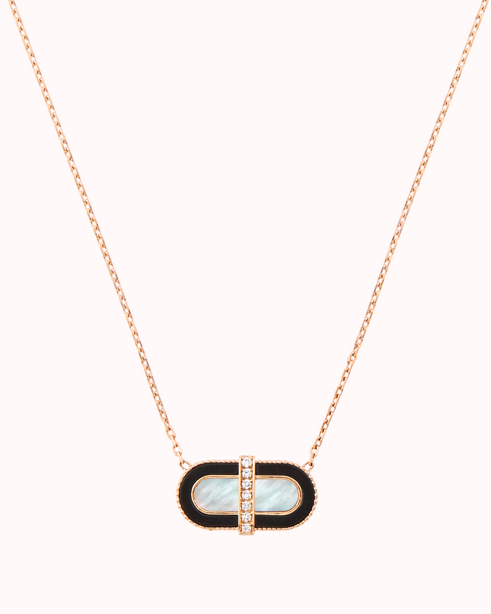VITAMIN PINK MINI PENDANT  - ONYX