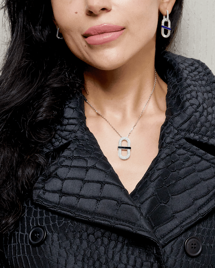 VITAMIN PINK PENDANT SAUTOIR - ONYX