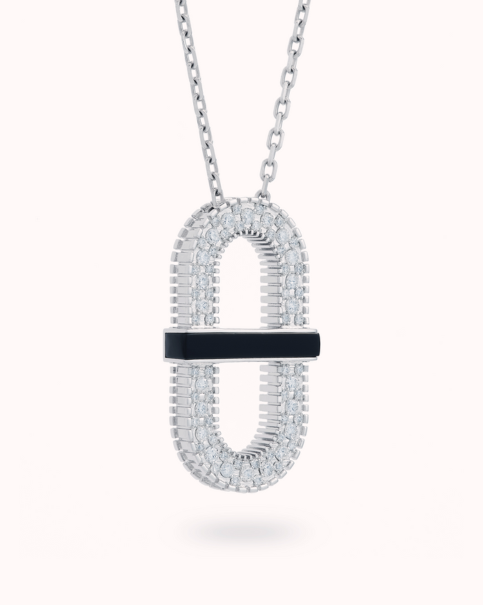 VITAMIN PINK PENDANT SAUTOIR - ONYX
