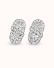 Load image into Gallery viewer, VITAMIN PINK ENERGY STUDS - DIAMOND PAVÉ