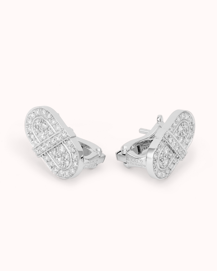 VITAMIN PINK ENERGY STUDS - DIAMOND PAVÉ