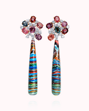 Load image into Gallery viewer, DEEP SEA PRISM EARRINGS