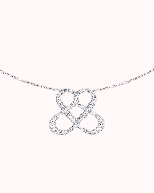 ONE LOVE PENDANT - DIAMOND PAVÉD