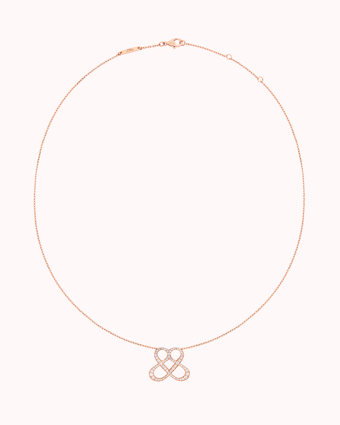 ONE LOVE PENDANT - DIAMOND PAVÉD