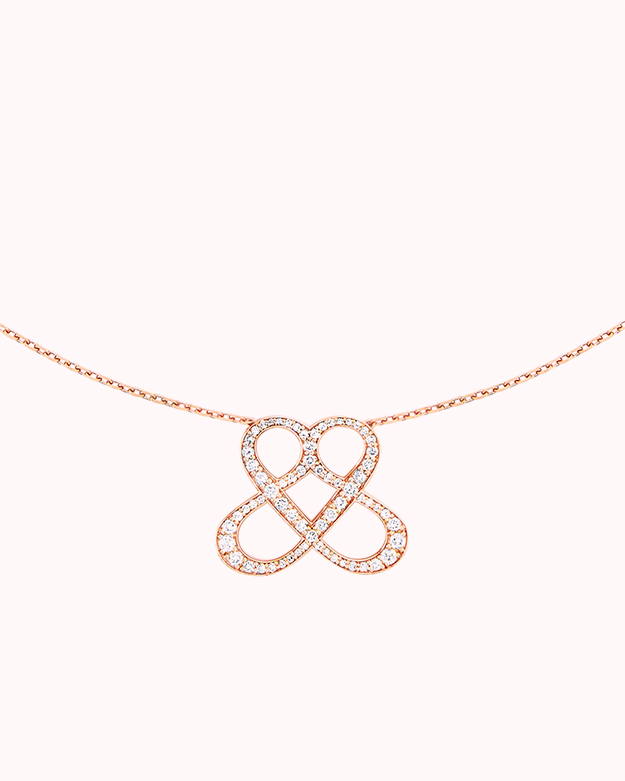ONE LOVE PENDANT - DIAMOND PAVÉD