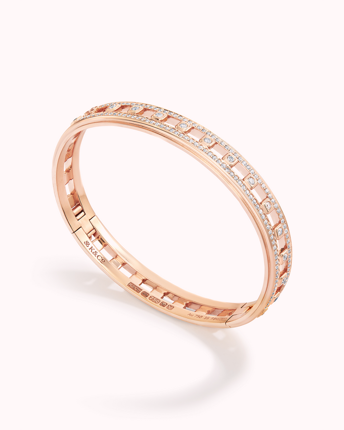 ICON STEPPING STONE BRACELET - DIAMOND PAVÉD