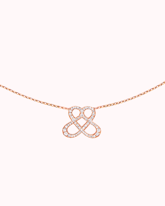 ONE LOVE PENDANT DIAMOND - PAVÉD MINI