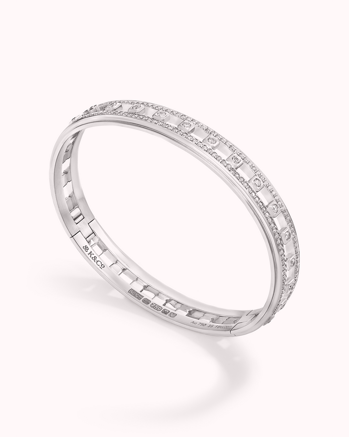 ICON STEPPING STONE BRACELET - DIAMOND PAVÉD