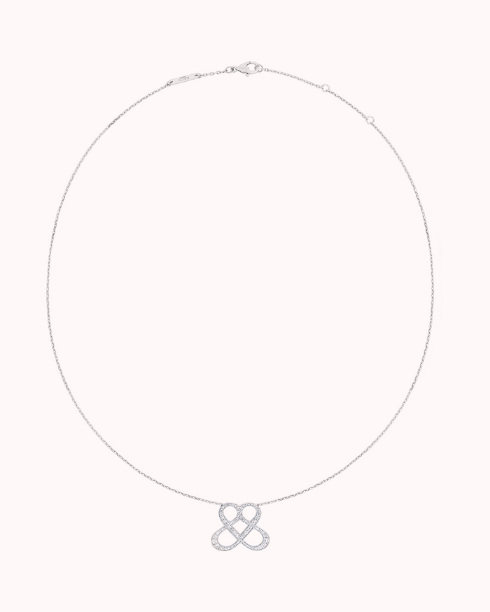 ONE LOVE PENDANT - DIAMOND PAVÉD