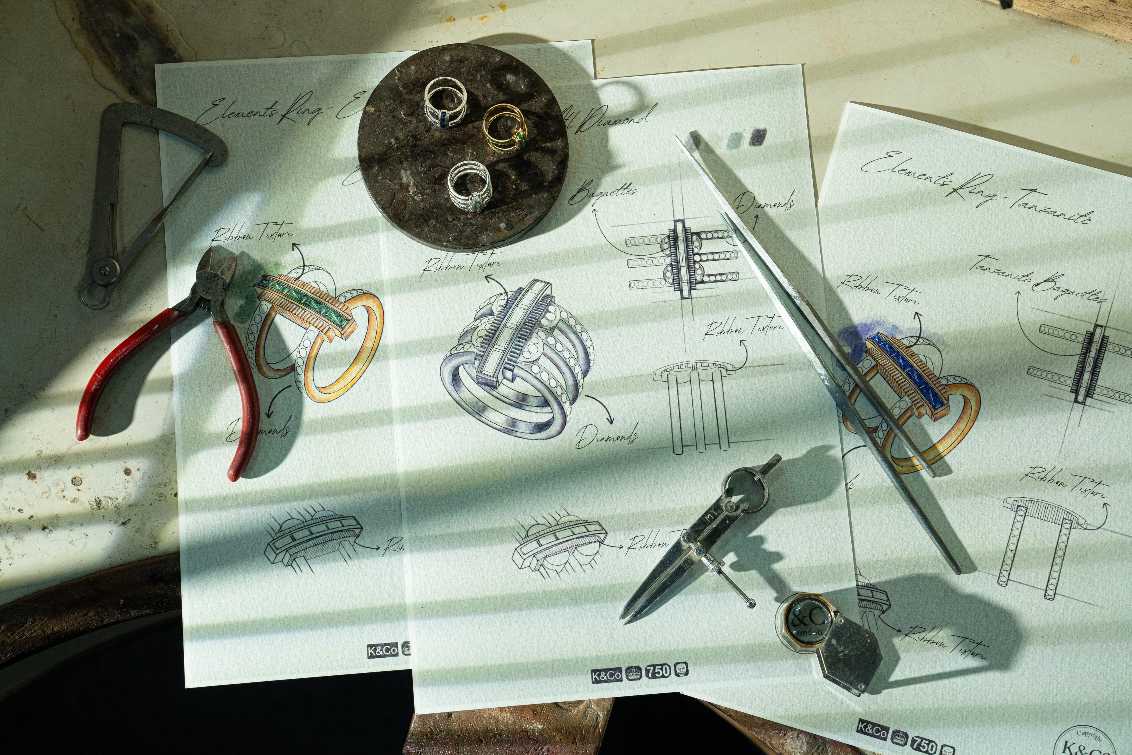 Design studies in the atelier