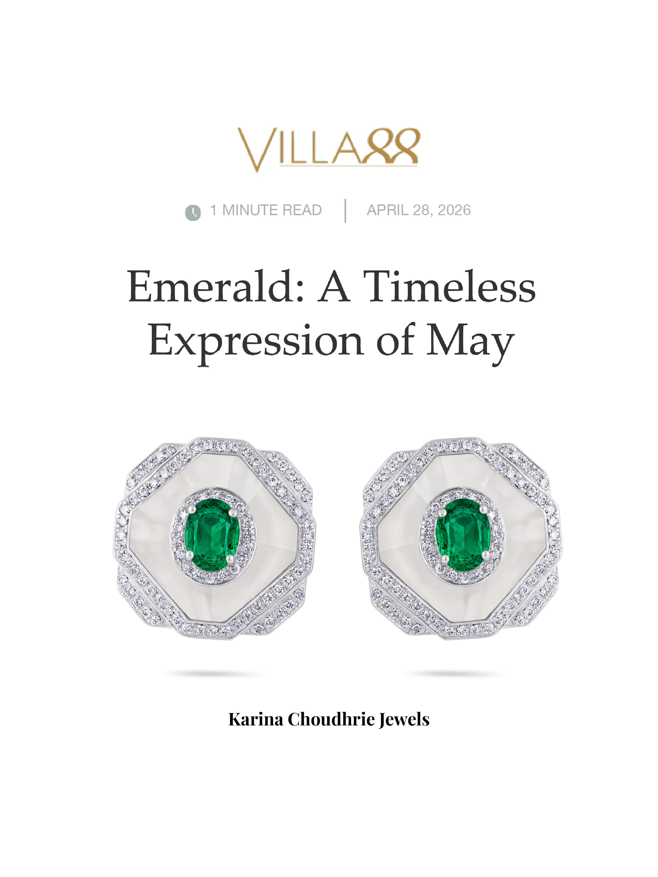 Emerald: A Timeless Expression of May