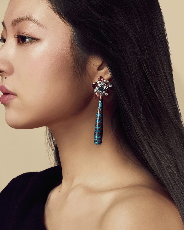 DEEP SEA PRISM EARRINGS