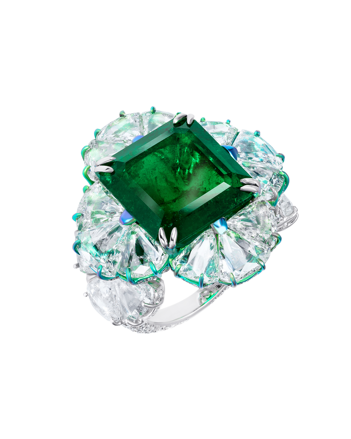 GREEN GODDESS RING