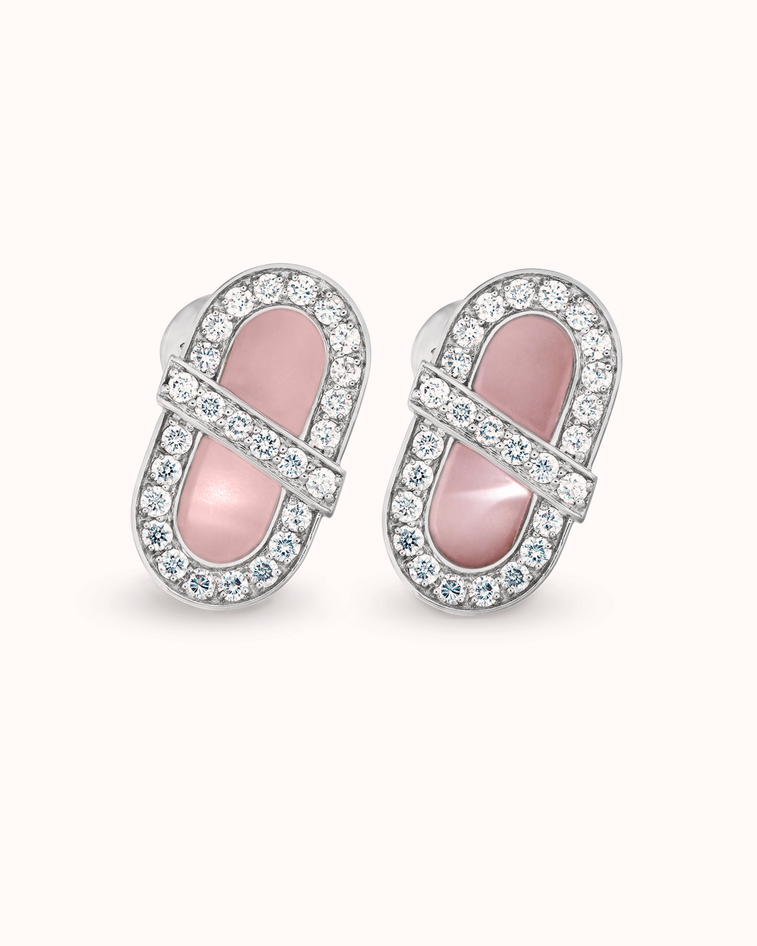 VITAMIN PINK ENERGY STUDS - PINK CHALCEDONY