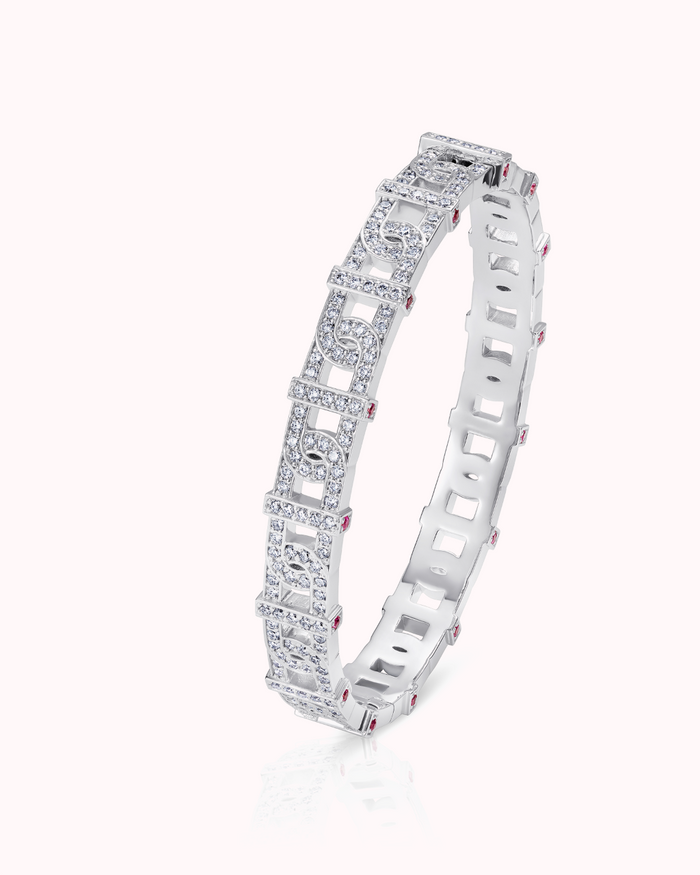 VITAMIN PINK BRACELET - DIAMOND PAVÉ